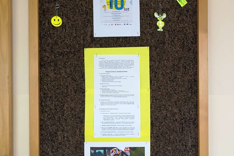 Gazetka odblaskowej szkoły