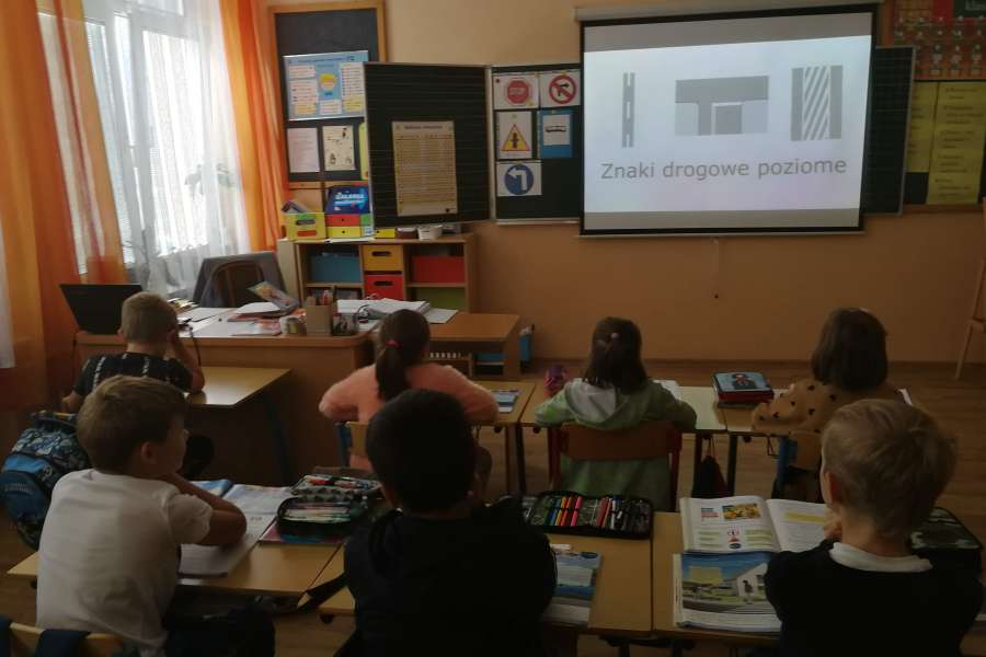 Odblaskowa szkoła - świetlica