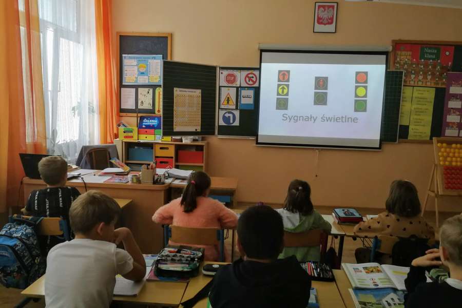 Odblaskowa szkoła - świetlica