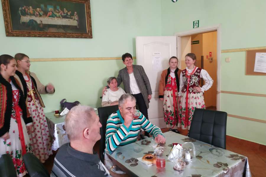 Wizyta w Domu Pomocy Społecznej