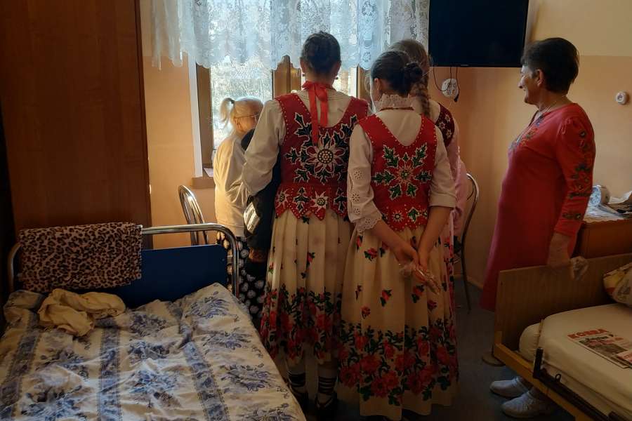 Wizyta w Domu Pomocy Społecznej