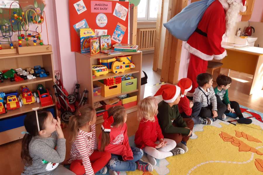 Mikołajki w przedszkolu.
