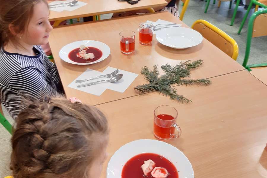 Wigilia przedszkolaków.