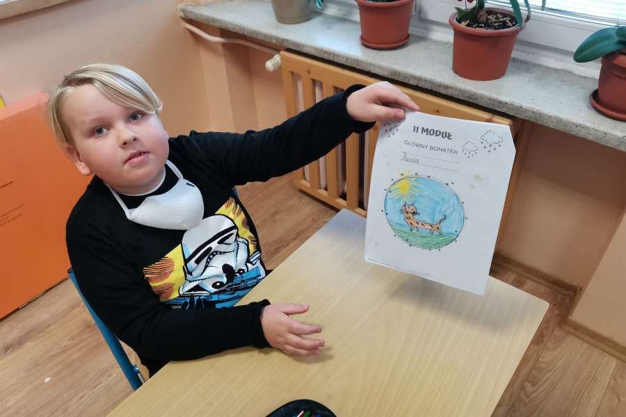 IImoduł - Czytam z Klasą. Lekturki spod chmurki-klasa1