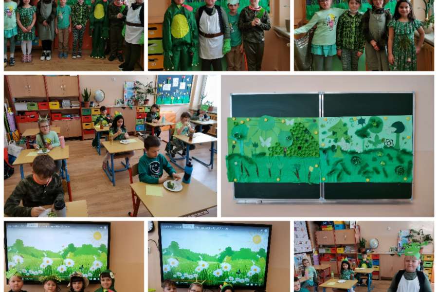 Pierwszy Dzień Wiosny   Zielony Dzień - klasa 1
