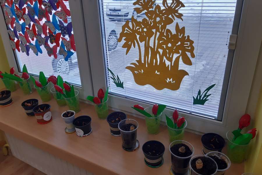 Wiosenne prace Smerfów