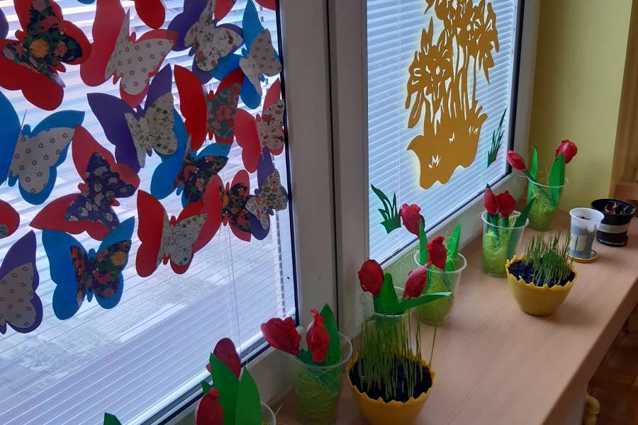 Wiosenne prace Smerfów