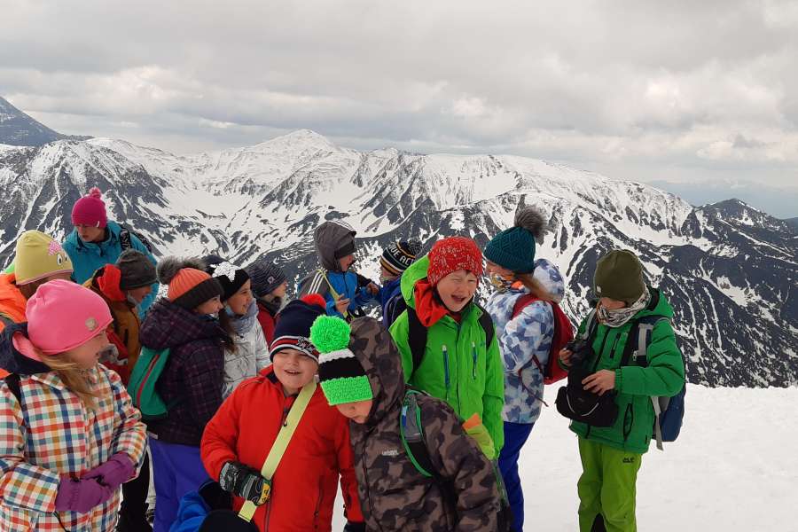 WYCIECZKA UCZNIÓW KLASY 2 NA KASPROWY WIERCH