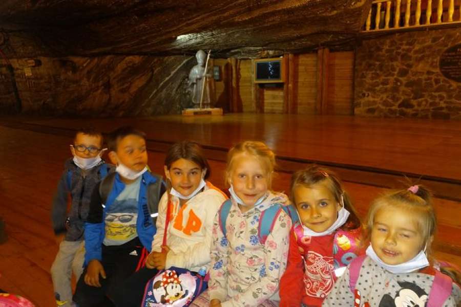 Wycieczka do  Kopalni  Soli w Bochni