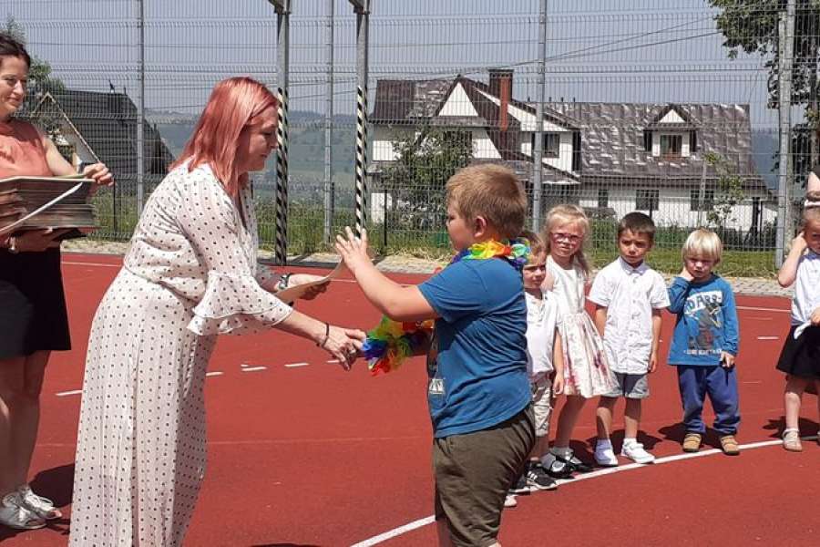 Zakończenie roku szkolnego 2020/2021 w przedszkolu