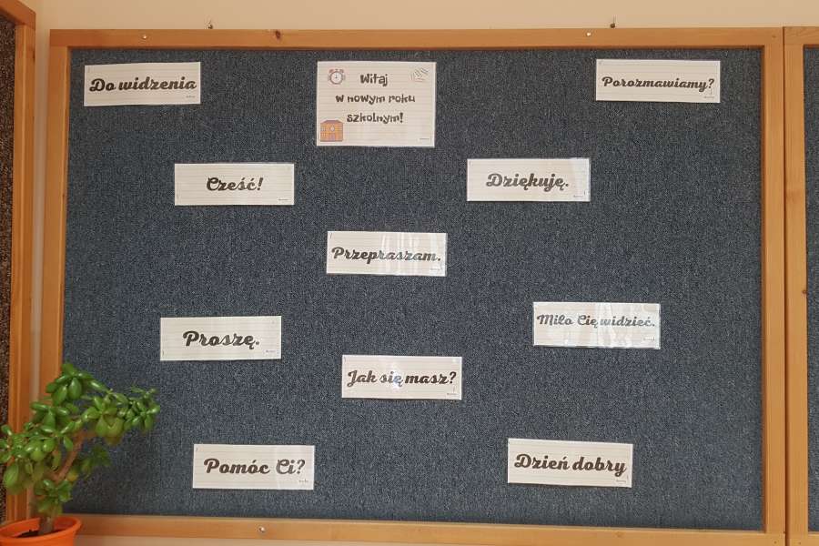 Nowa sala uczniów klasy V