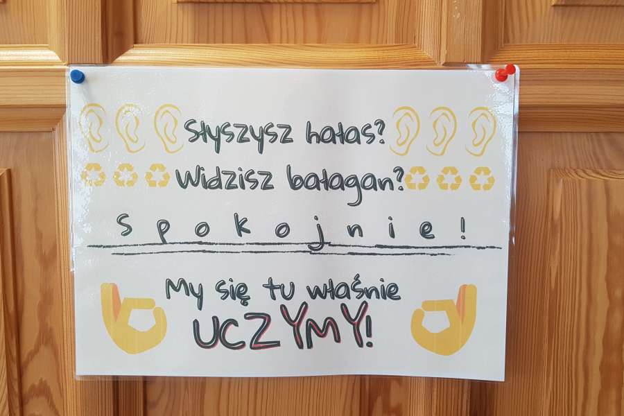 Nowa sala uczniów klasy V