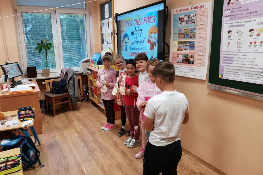 Dzień chłopaka w klasie 2 - 30.09.2021 r.