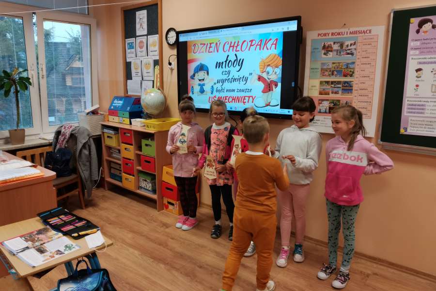 Dzień chłopaka w klasie 2 - 30.09.2021 r.