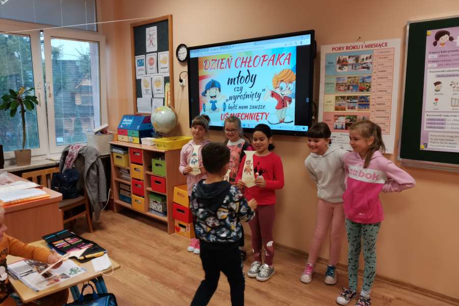 Dzień chłopaka w klasie 2 - 30.09.2021 r.