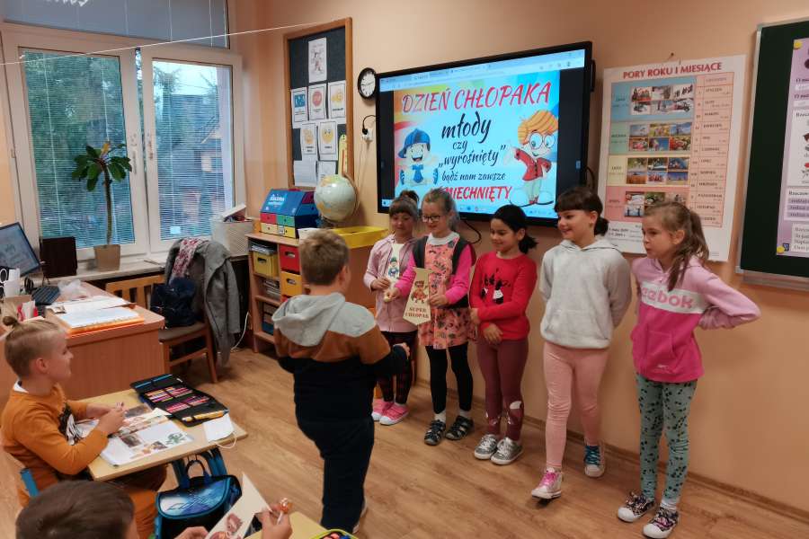 Dzień chłopaka w klasie 2 - 30.09.2021 r.