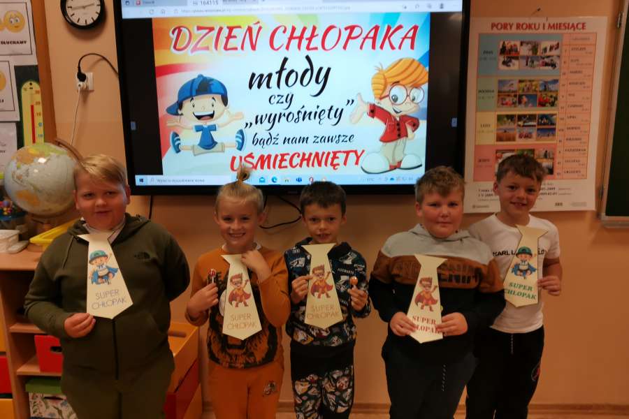Dzień chłopaka w klasie 2 - 30.09.2021 r.