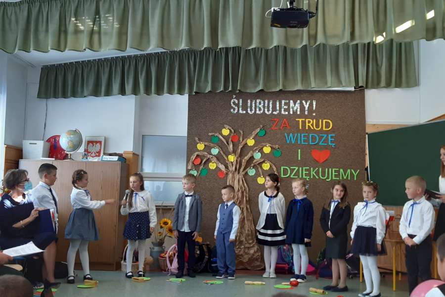 Ślubowanie klasy 1a21