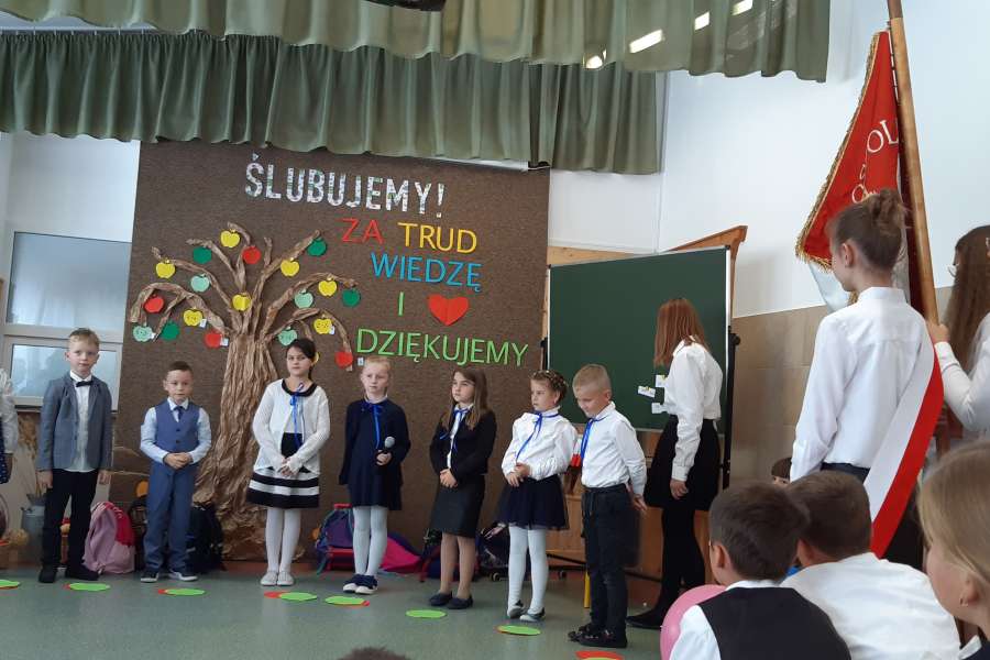 Ślubowanie klasy 1a21