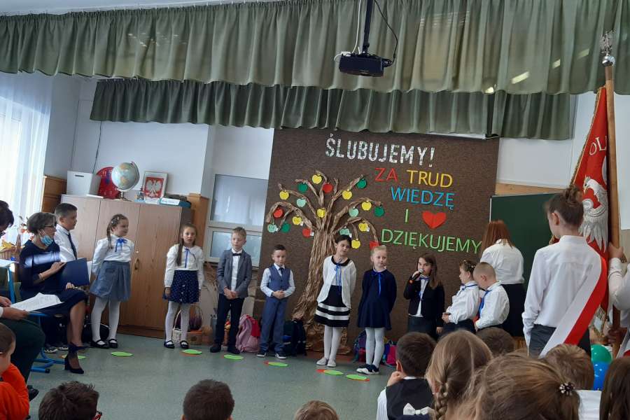 Ślubowanie klasy 1a21