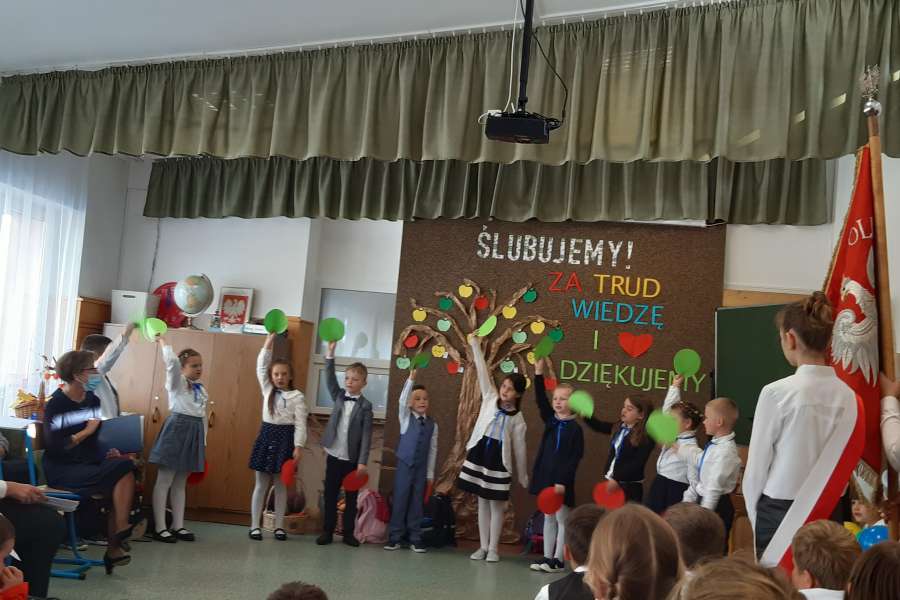 Ślubowanie klasy 1a21