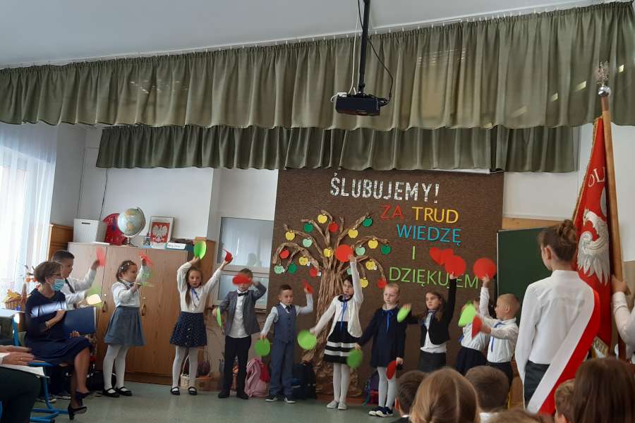 Ślubowanie klasy 1a21