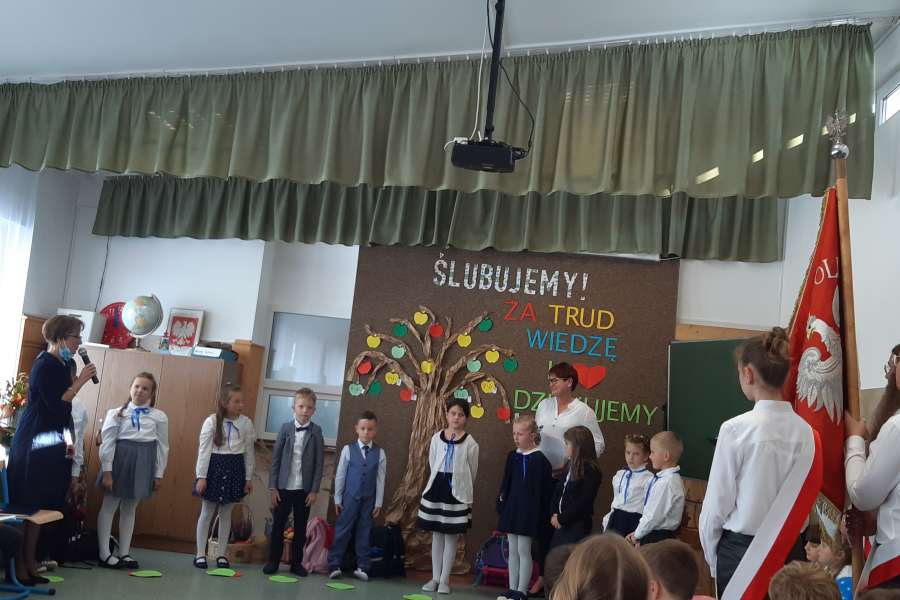 Ślubowanie klasy 1a21