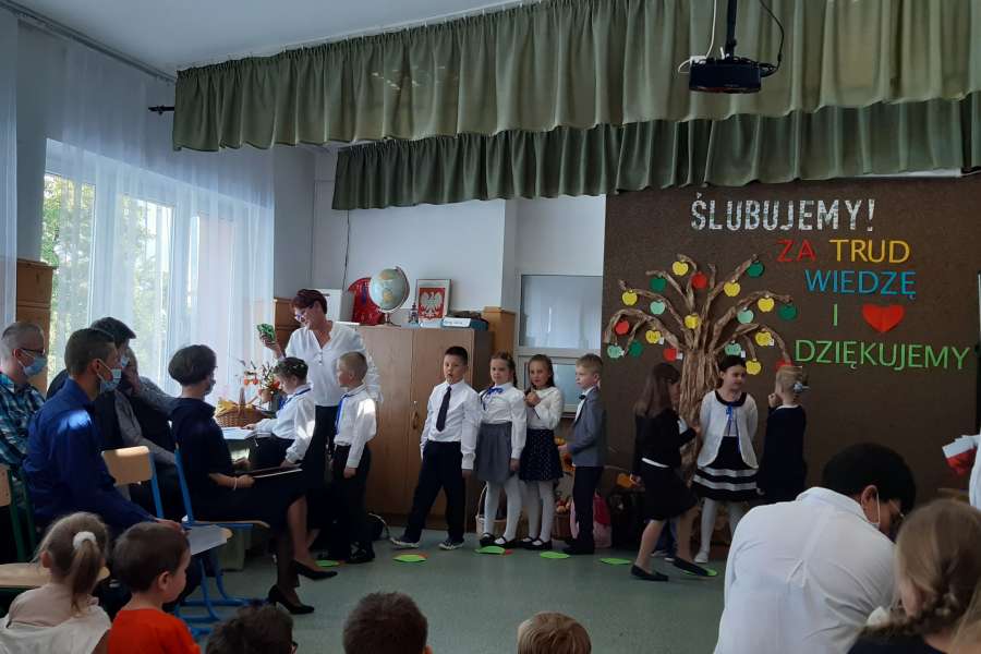 Ślubowanie klasy 1a21