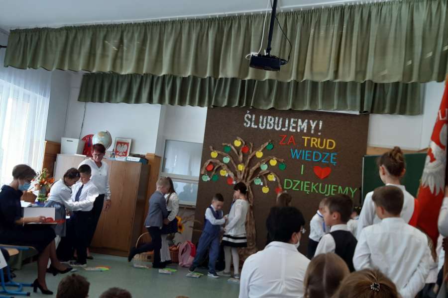 Ślubowanie klasy 1a21