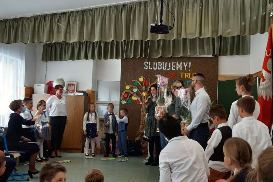 Ślubowanie klasy 1a21