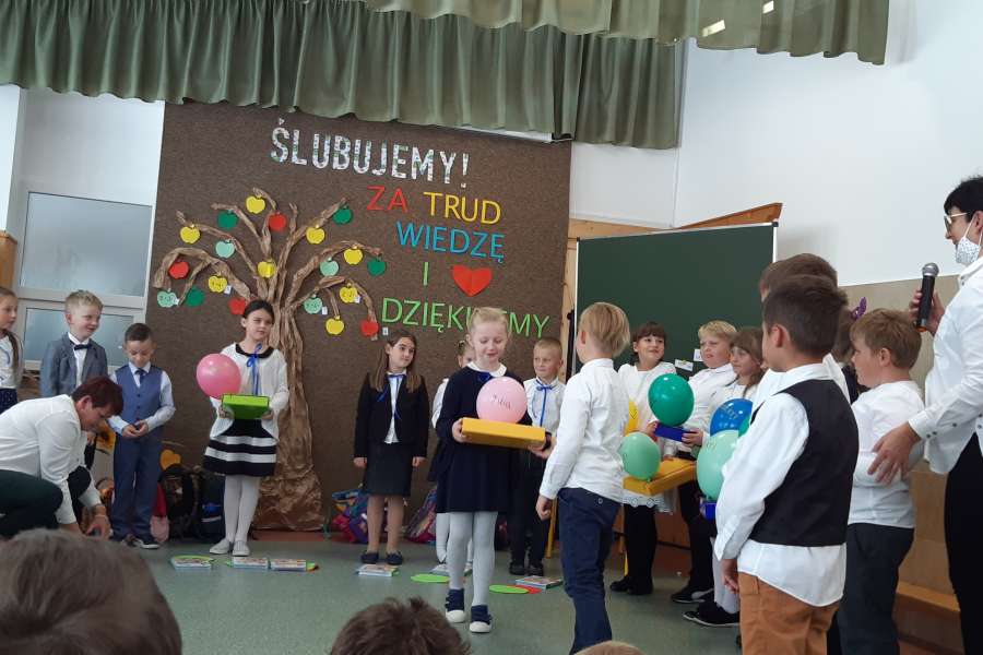 Ślubowanie klasy 1a21