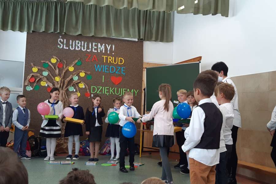 Ślubowanie klasy 1a21