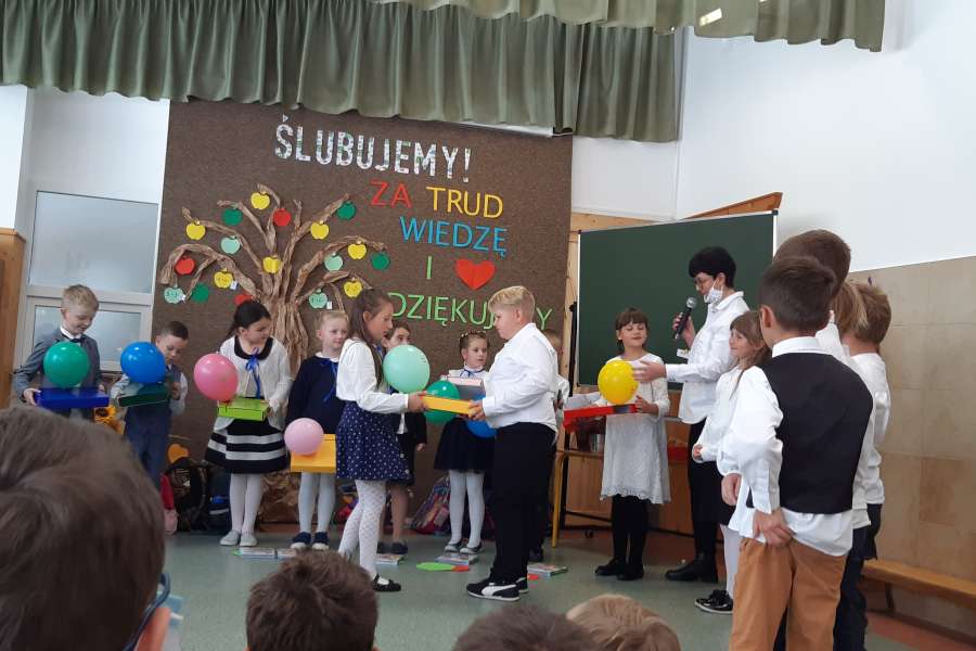 Ślubowanie klasy 1a21