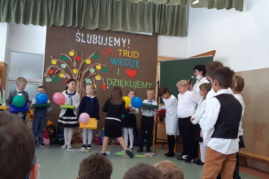 Ślubowanie klasy 1a21