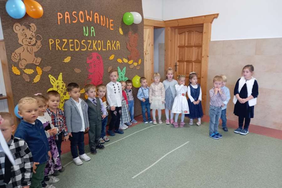 Pasowanie na przedszkolaka