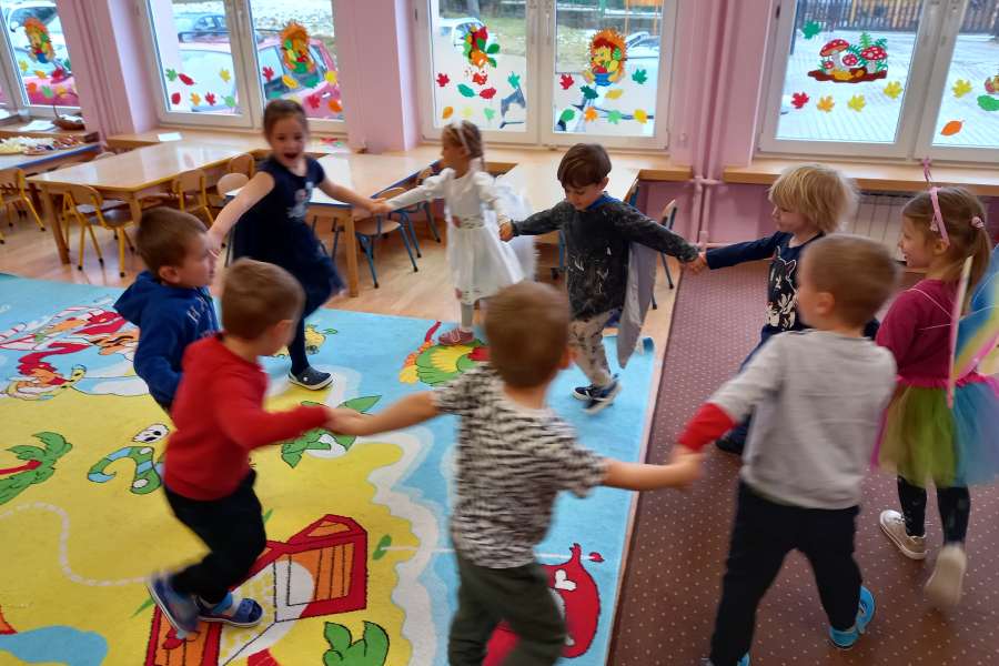 Zabawa Andrzejkowa w grupie "Krasnoludków"
