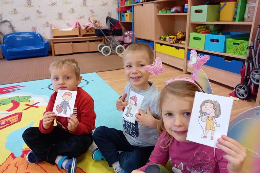 Zabawa Andrzejkowa w grupie "Krasnoludków"