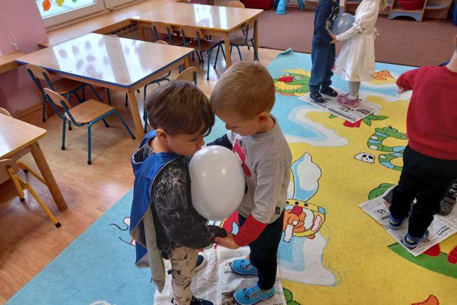 Zabawa Andrzejkowa w grupie "Krasnoludków"