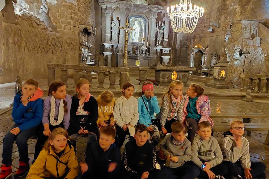 Wycieczka do Wieliczki kl. 1-3