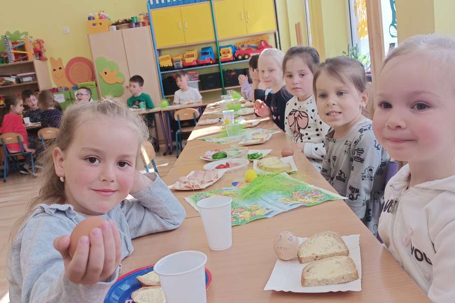Śniadanie Wielkanocne w Oddziale Przedszkolnym
