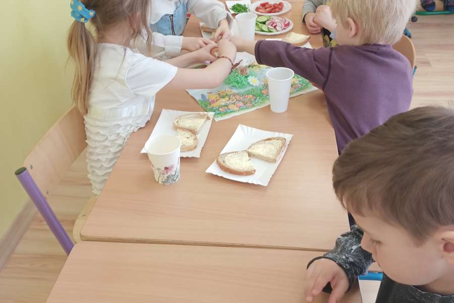 Śniadanie Wielkanocne w Oddziale Przedszkolnym