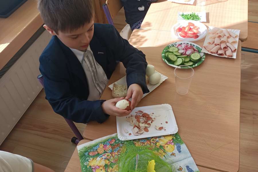 Śniadanie Wielkanocne w Oddziale Przedszkolnym