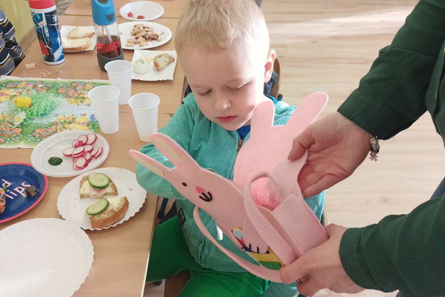 Śniadanie Wielkanocne w Oddziale Przedszkolnym