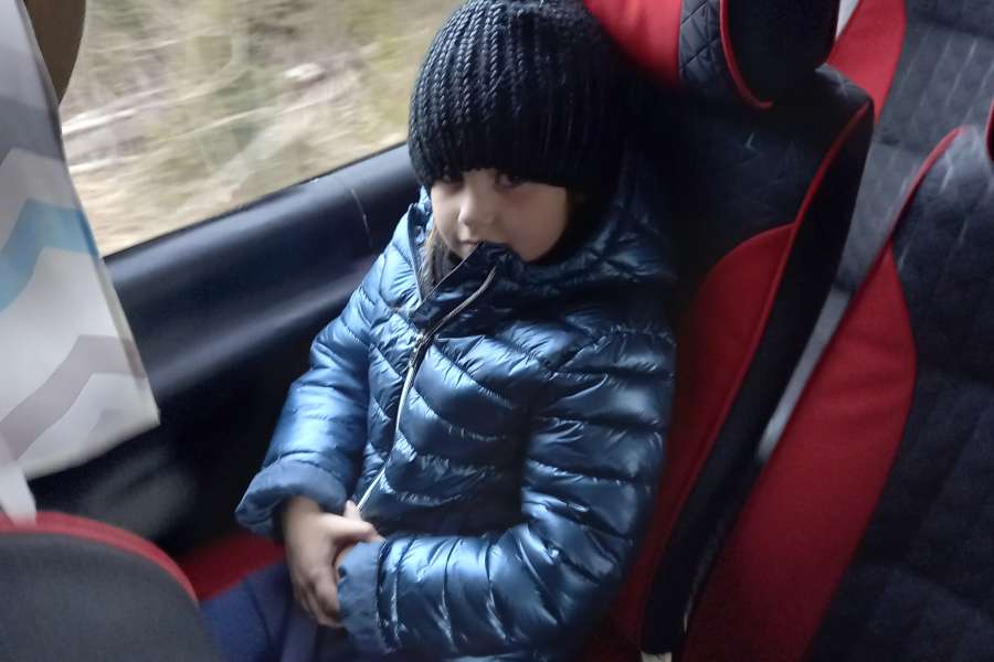 WYJAZD DO KINA " SOKÓŁ" NA SPEKTAKL TEATRALNY PT. 'BAŚŃ O KRÓLOWEJ ŚNIEGU".