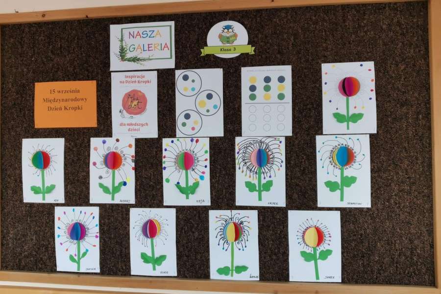 DZIEŃ KROPKI W NASZEJ SZKOLE