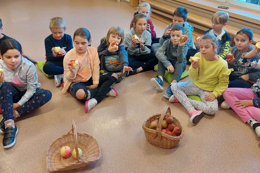 DZIEŃ JABŁKA W KLASACH 1-3