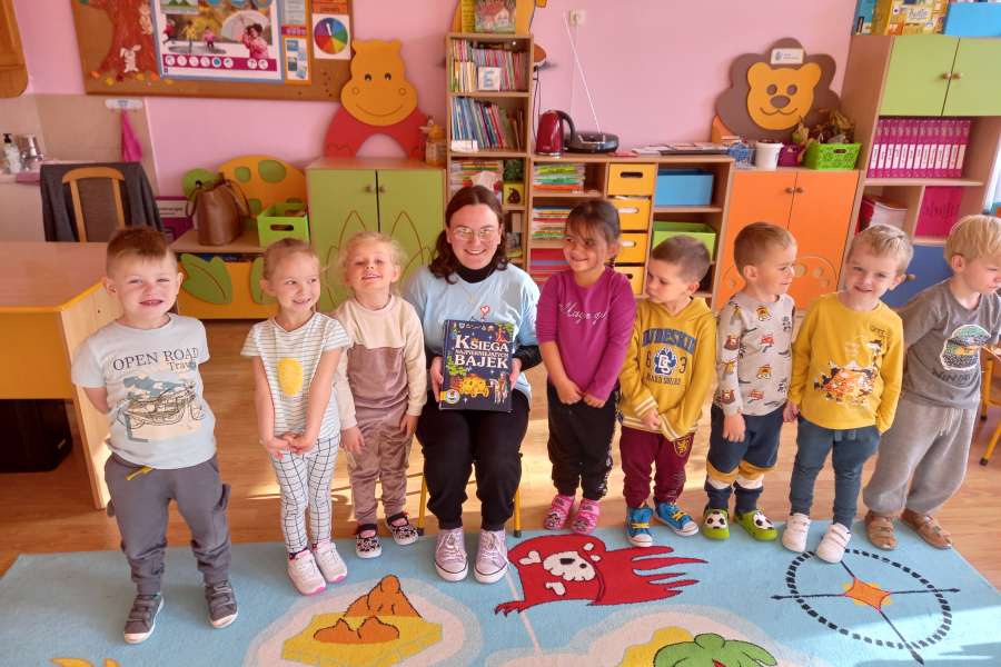 Przerwa na czytanie w przedszkolu
