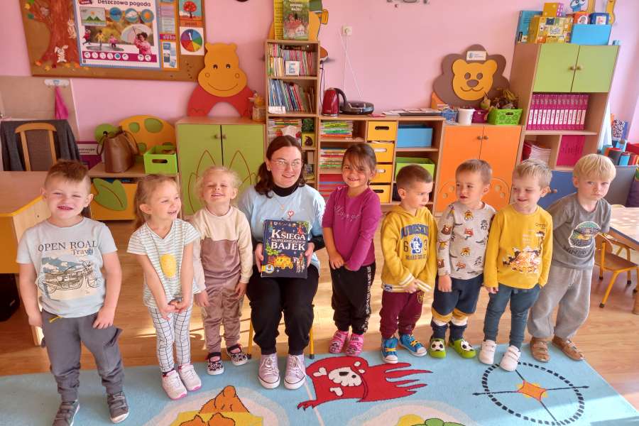 Przerwa na czytanie w przedszkolu