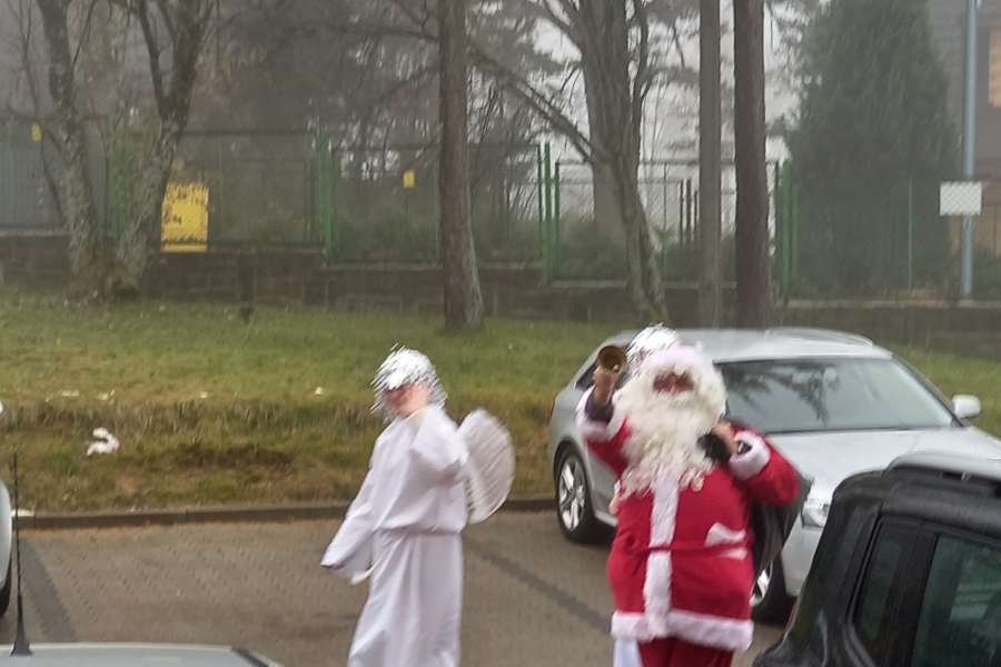 Wizyta Świetego Mikołaja w Oddziale Przedszkolnym