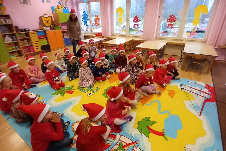 Wizyta Świetego Mikołaja w Oddziale Przedszkolnym